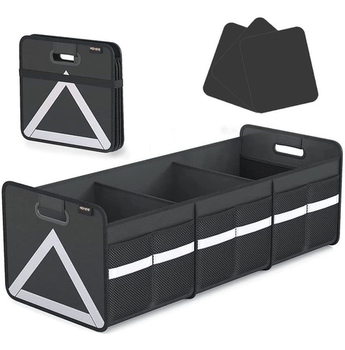 Homeve Organizador Grande Plegable Para Maletero Con Mltiple