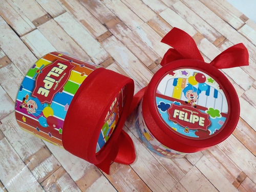 30 Golosineras Plim Plim 9x9cm Personalizados 