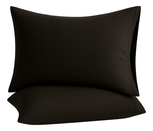 2 Fundas Para Almohada King Size De Algodón Varios Colores