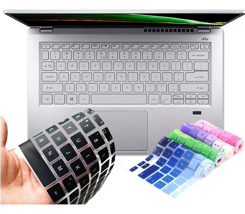 Protector Silicona Teclado Para Acer De 14 Pulgadas