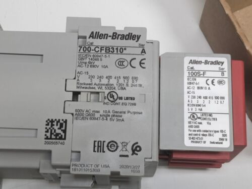 New Allen-bradley 700s-cfb620dc Safety Control Relay - 6 Ccg