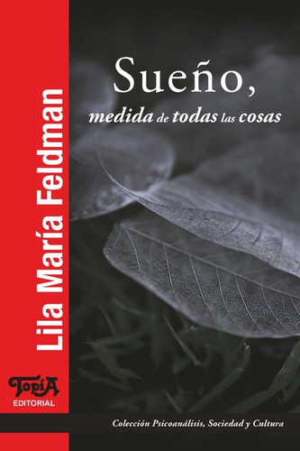 Imagen 1 de 1 de Sueño, Medida De Todas Las Cosas (lila María Feldman)