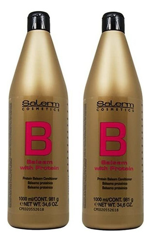 Salerm Balsam Con Proteínas Acondicionador 34.6oz/ ml &#3.