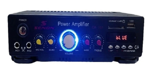 Potencia Amplificador Bluetooth Ca101 Senon Radio  Fervanero