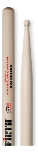 Baquetas Palillos Vic Firth Sd2 Bolero American Custom Color Natural