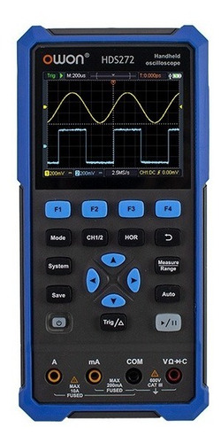 Osciloscopio Owon + Multímetro + Generador Hds242s 40mhz 2ch