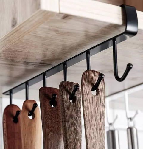 Imagen 2 de 10 de Organizador Colgador De Paños Tazas Utensilios Ollas Cocina