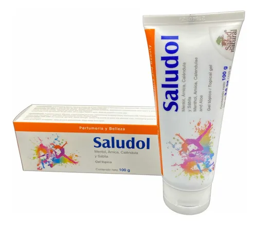 Saludol Gel (mentol, Árnica, Caléndula Y Sábila) 100 Gr Tipo de envase Tubo