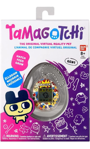 Tamagotchi Gen 1 Mascota Virtual Amarillo Bandai Replay