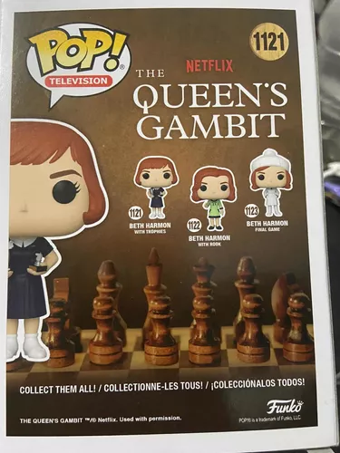 Funko Pop! O Gambito Da Rainha: Beth Harmon C/ Troféus #1121