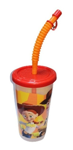 Vaso Toy Story  Con Sorbete Y Tapa V. Crespo