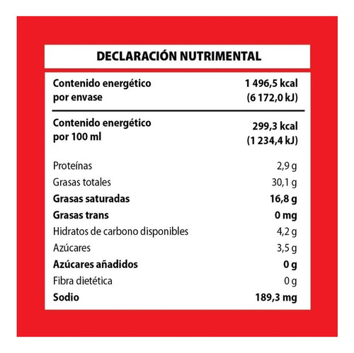 Crema Para Batir Lyncott 500 Ml