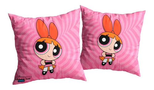 Almofada Meninas Super Poderosas Florzinha Lindinha Docinho Cor Florzinha - Rosa