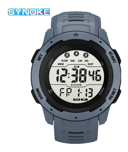 Reloj Digital Luminoso Para Hombre Synoke 9811 Para Exterior