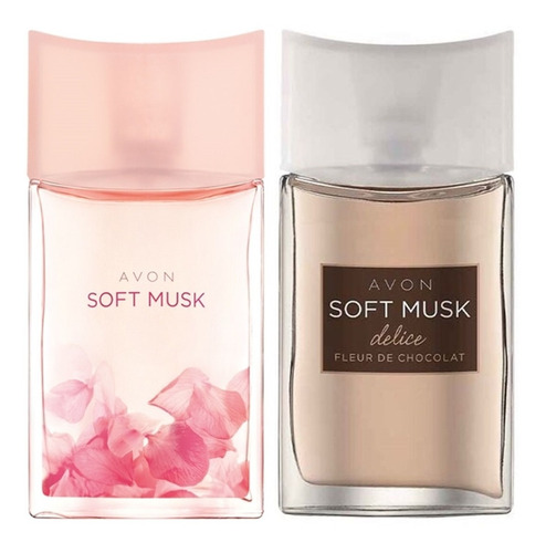 Perfume Soft Musk + Soft Musk Delice Dama Avon Original