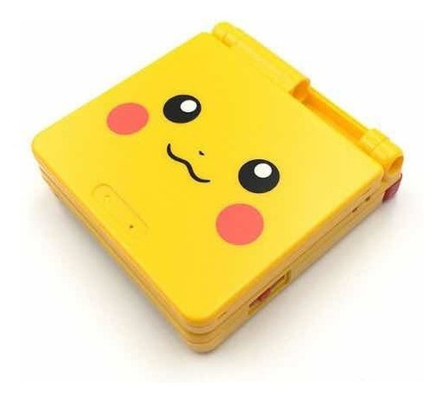 Game Boy Advance Sp Carcasa  Edicion Pokemon Pikachu Gba Sp 