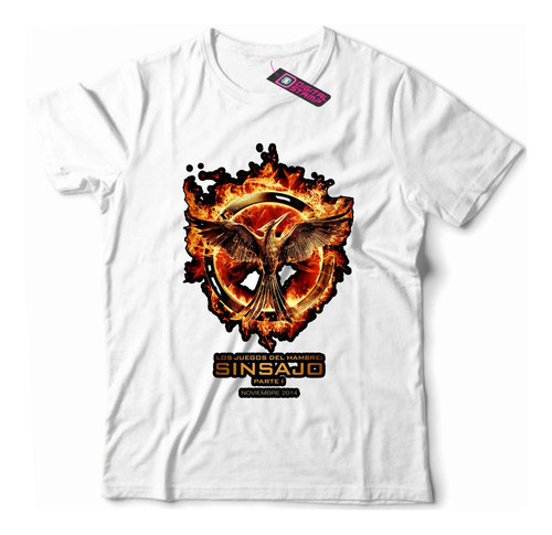 Remera Los Juegos Del Hambre Aguila P1 Dtg Premium