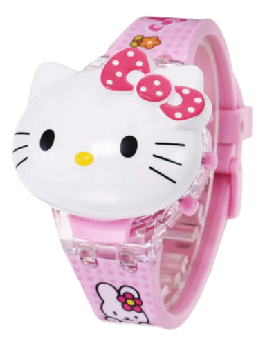 Reloj De Juguete Hello Kitty Con Luz Regalo Niñas 