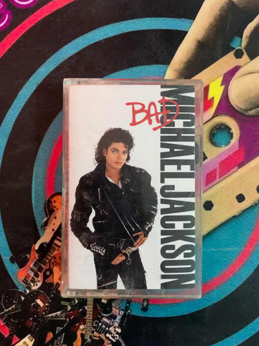 Michael Jackson Bad Cassette Importado
