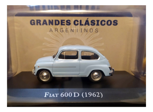 Grandes Clásicos Argentinos N° 4 Fiat 600 D 1962