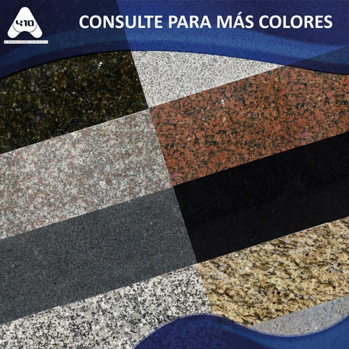 Imagen 5 de 8 de Mesada 1.40 X 55 Granito Gris