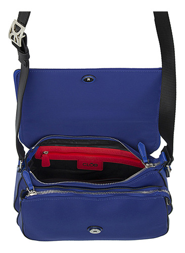 Bolsa Satchel Cloe Xebala Mediano Color Azul