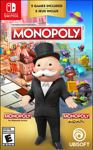 Monopoly + Monopoly Madness Switch Medios físicos