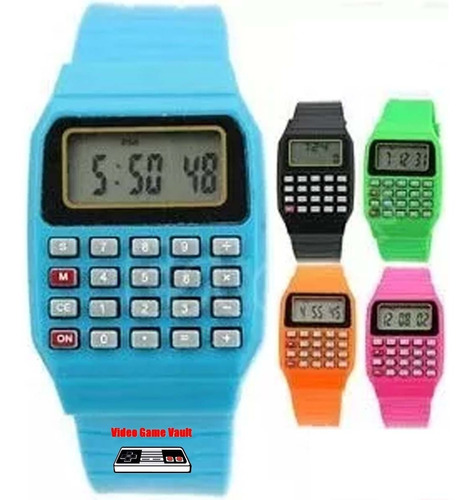 Reloj Pulsera Calculadora Vintage Digital Palermo Z Norte