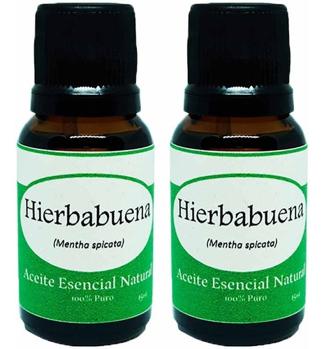 Hierbabuena Aceite Esencial Natural Puro 15ml 2