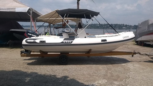 Bote G600 Gii Com Motor Evinrude E-tec 115 Hp