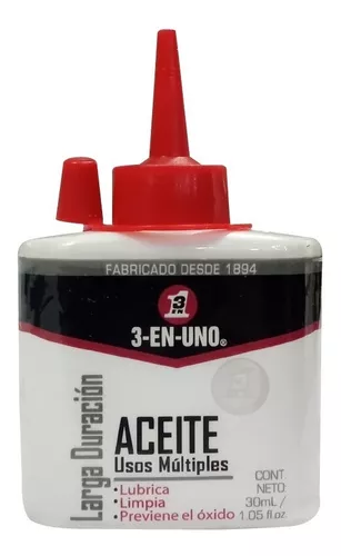 3 EN 1 ACEITE LUBRICANTE 1.05 OZ