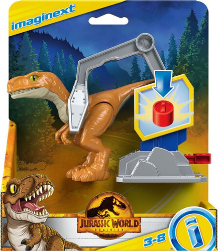 Jurassic World Dominion Atrociraptor Tiger Imaginext 