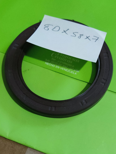 Estopera Cigueñal Mide: 80x58x7 Altas Temperaturas Viton