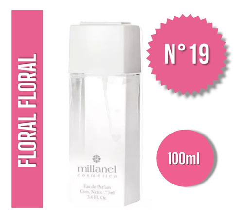 Perfume Millanel N°19 Frescura Joven - Edp Femenino 100ml