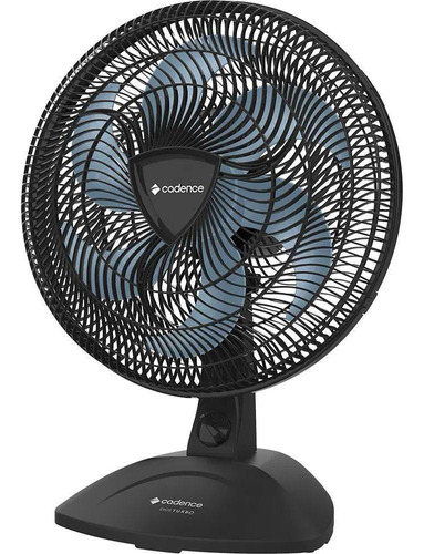 Ventilador De Mesa Eros Turbo 6 Pás 40cm Vtr409 Cadence 127v