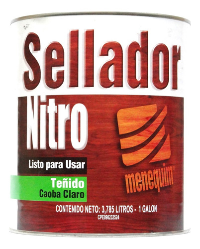 Sellador Menequim Teñido Caoba Listo Para Usar Galón