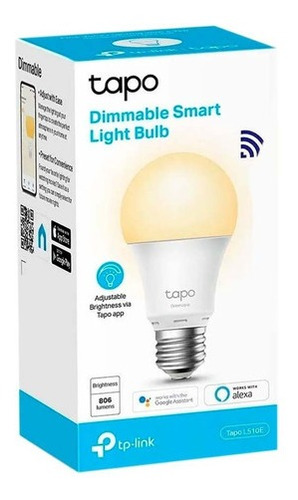 Foco Tp-link Tapo L510e Smart Light Bulb Led Wi-fi