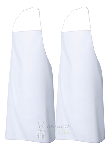 Delantal Gastronomico Cocina Antimancha Pack X 2 Unidades