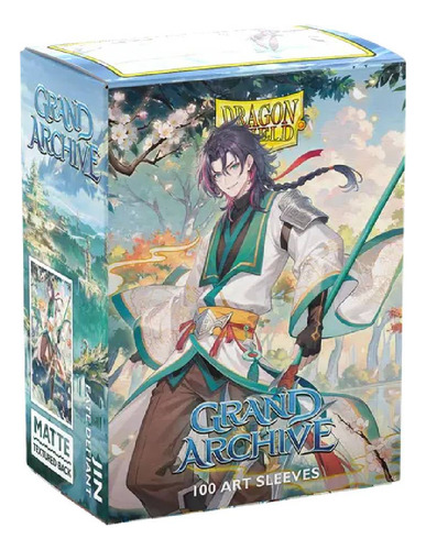 Protector Dragonshield Matte Grand Archive Jin, Fate Defiant