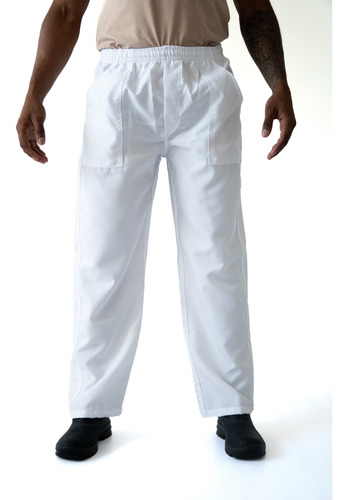 1 Calça Oxford Em Poliéster Uniforme Profissional Trabalho 