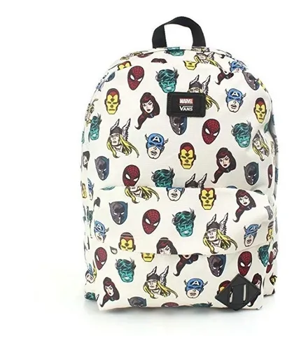 Mochila Vans Old Skool Ii Marvel Caras Look Trendy | Meses sin intereses