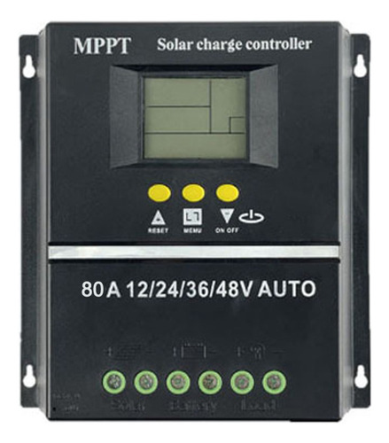 Controlador Solar Mppt De Voltaje Automático Lcd