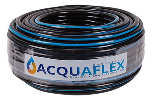 Mangueira Pneumatica Acquaflex 5/16 Preto 300 50m