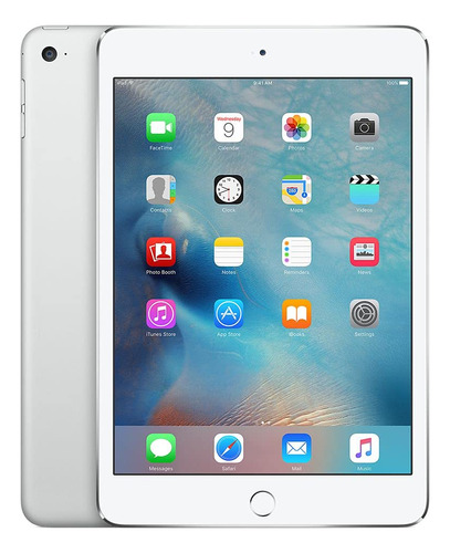 Apple iPad Mini 4, 64 Gb, Plata - Wifi + C B079z398l8_200324