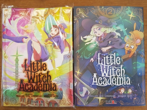 Little Witch Academia -tomo 1 Al 3- Manga - Ivrea Completa