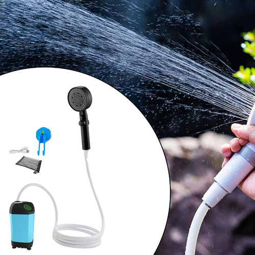 Ducha Portátil Multifunción Para Camping Con Control De