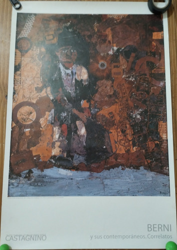 Póster Lámina Museo Castagnino. Municipio Rosario. X Unidad (Usado)