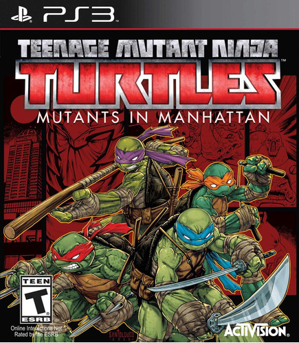 Teenage Mutant Ninja Turtles Mutants In Manhattan Ps3