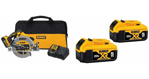 Dewalt 20v Max 7-1 4  Sierra Circular Inalambrica Kit Freno