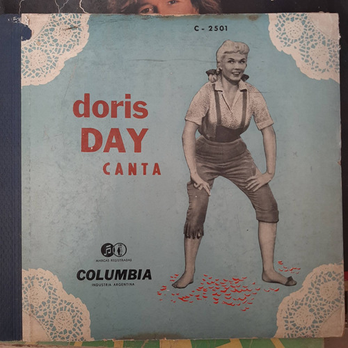 Portada Pasta Doris Day Canta Columbia Pp0